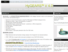 Tablet Screenshot of hygears.com